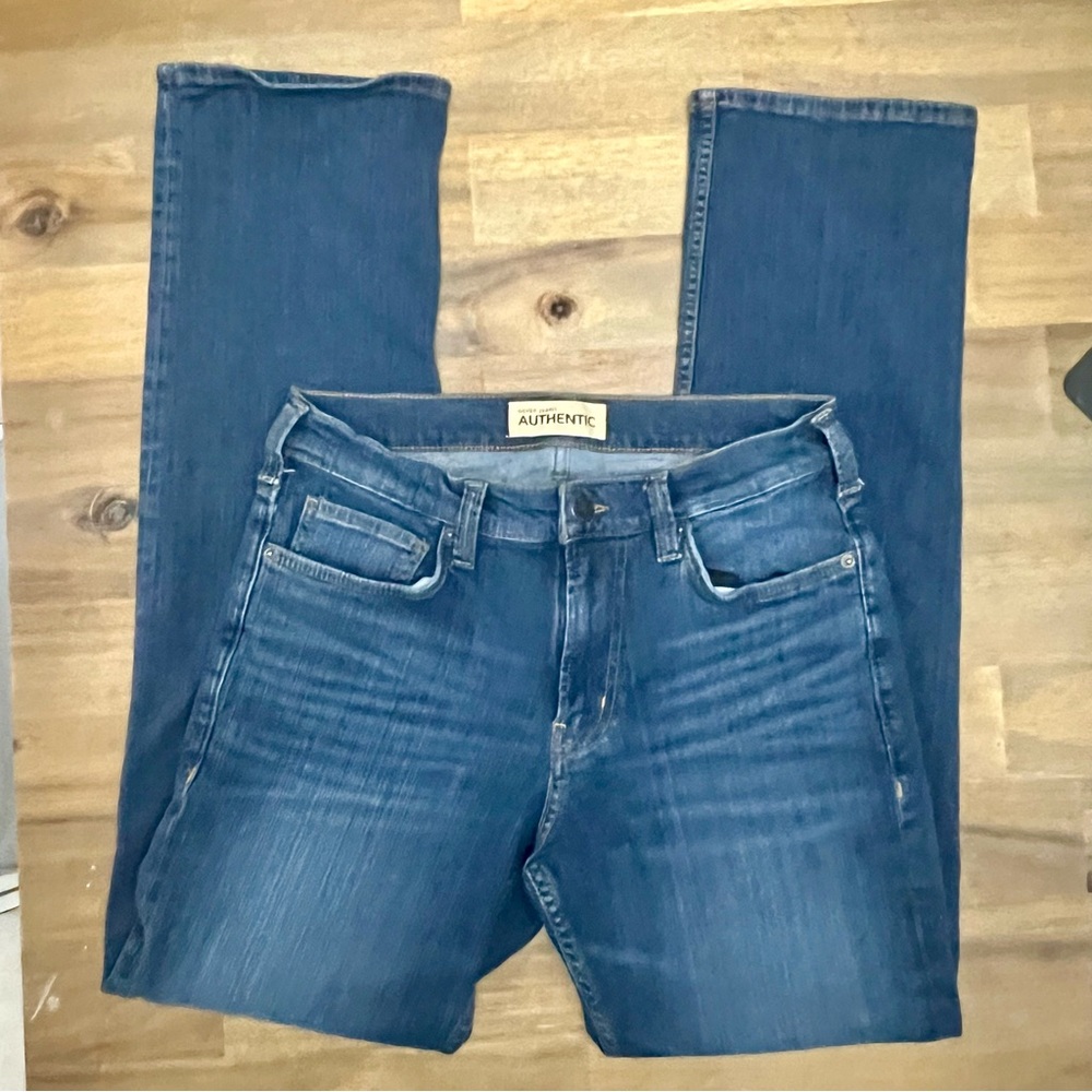 Silver Jeans Authentic The Relaxed Men’s Blue Pants Size 31x34 Mid Rise Denim